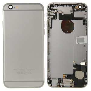 iPartsBuy pour iPhone 6 couvercle du boîtier complet (gris) SI211H1107-20