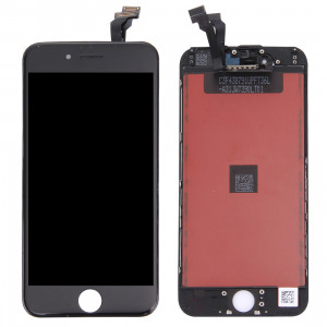 Ecran de remplacement complet pour iPhone 6 (LCD + Chassis + Tactille) (Noir) SI568B1214-20