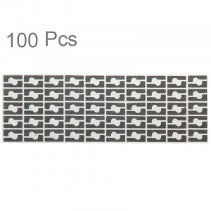 100 PCS pour iPhone 6 Audio Power Fer Tapis de coton de bâton S14615610-20