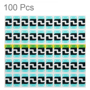 100 PCS pour iPhone 6 Home Key feuille de fer isolant pâte de coton autocollant S14620603-20