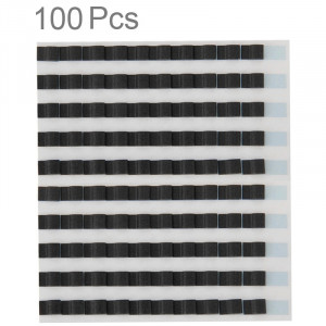 100 PCS pour iPhone 6 Home Key Fer Boucle Conductrice Coton Pads Autocollant S146211185-20