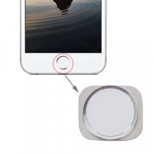 Bouton Accueil pour iPhone 6s Plus (Argent) SH500S1340-20