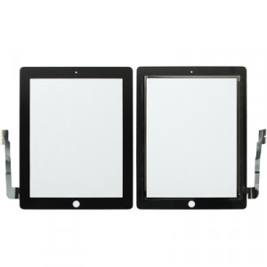 Panneau tactile pour nouvel iPad (iPad 3) / iPad 4, noir (noir) ST708B1830-20