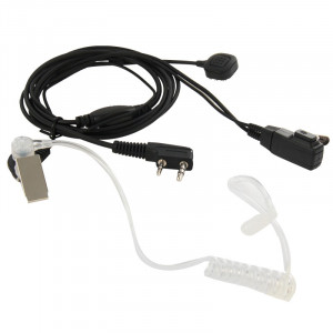 Casque d'écoute émetteur-récepteur portatif pour talkies-walkies, 3.5mm + 2.5mm Plug (noir) SC694B753-20