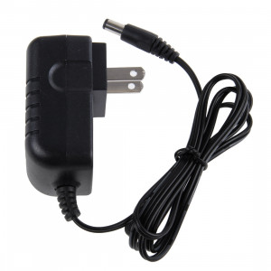 10V sortie 500mAh AC / DC chargeur pour talkie-walkie, prise US + 2.5mm Plug (noir) S1702B61-20