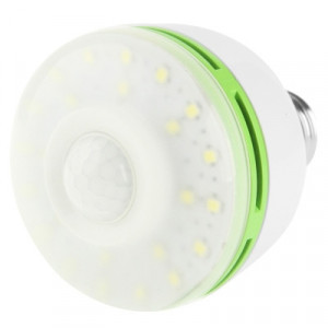 Lampe à capteur humain 6W, Lumière blanche, 48 LED, Type de base: E27 SH150A1463-20