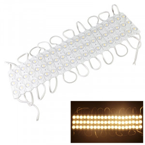 Bande lumineuse de module de 19W 1850LM, 180 degrés 20 x 3-LED SMD 5730 convexe haut lumière blanche chaude de LED, DC 12V SH95WW1354-20