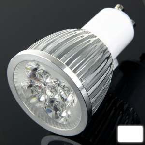 Ampoule de projecteur de GU10 5W LED, 5 LED, luminosité réglable, blanc blanc, CA 220V SH416W1599-20