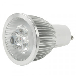 Ampoule de projecteur de GU10 3W LED, 3 LED, luminosité réglable, lumière blanche, CA 220V SH1418984-20