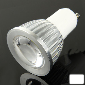 Ampoule de projecteur de GU10 5W 400LM LED, 1 LED de COB, lumière blanche, 6000-6500K, AC 85-265V SH1424684-20