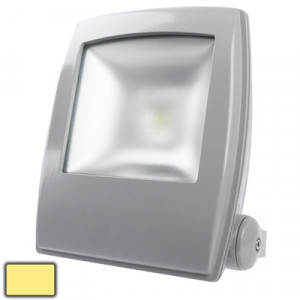 50W Lampe LED Floodlight imperméable à l'eau, lumière de couverture givrée blanc chaud, AC 85-265V, Flux lumineux: 6000lm (Noir) SH44WW475-20