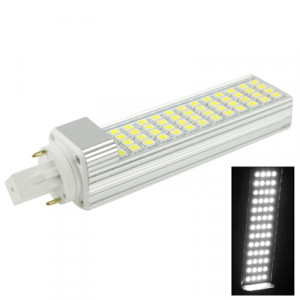 Ampoule transversale de G24 12W 1000LM LED, 52 LED SMD 5050, lumière blanche, CA 220V SH402W508-20
