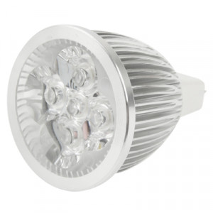 Ampoule de projecteur de projecteur de MR16 5W 480LM LED, 5 LED, lumière blanche, 6000-6500K, AC / DC 12V SH011W1551-20