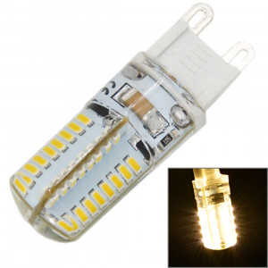 Ampoule de maïs de maïs de G9 4W 210LM, 64 LED SMD 3014, lumière blanche chaude, CA 220V SH07WW1333-20