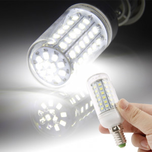 E14 6W 320LM ampoule de lumière de maïs, 72 LED SMD 2835, lumière blanche, AC 220V SH186W1496-20