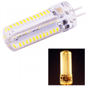 G4 4W 240-260LM ampoule de maïs, 104 LED SMD 3014, lumière blanche chaude, AC 220V SH06WW1961-20
