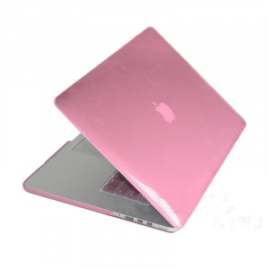 Étui de protection en cristal dur pour Macbook Pro Retina 15,4 pouces (rose) SH013F1922-20