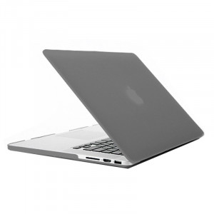 Boîtier de protection en plastique dur givré pour Macbook Pro Retina 13,3 pouces (Gris) SH015H244-20