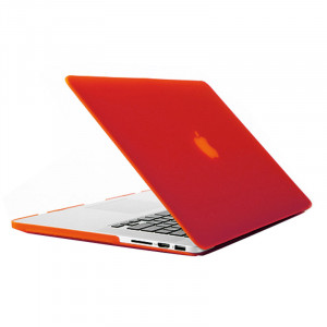 Cas de protection en plastique dur givré pour Macbook Pro Retina 13,3 pouces (rouge) SH015R334-20