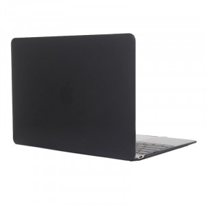 Étui de protection transparent en cristal transparent pour Macbook 12 pouces (noir) SH040B1656-20