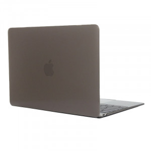 Étui de protection transparent en cristal transparent pour Macbook 12 pouces (gris) SH040H1043-20