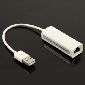 Adaptateur Fast Ethernet USB 2.0 haute vitesse (blanc) SH02321240-20