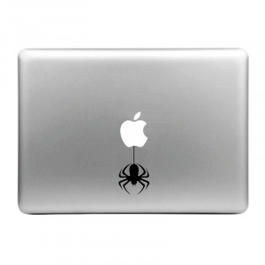 Chapeau-Prince Arachnid Motif Amovible Peau Décorative Autocollant pour MacBook Air / Pro / Pro avec Retina Display, Taille: S SE0067860-20