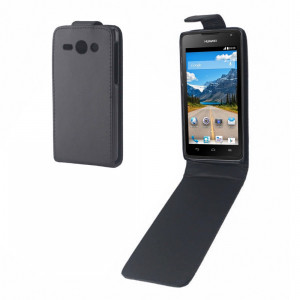 Etui à rabat vertical pour Huawei Ascend Y530 / C8813 (Noir) SH1133961-20