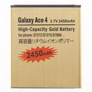 Batterie de remplacement pour entreprise à grande capacité 2450mAh pour Galaxy Ace 4 / S7272 / S7270 / S7898 SH005H66-20