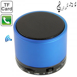 S10 Mini haut-parleur Bluetooth, batterie rechargeable intégrée, prise en charge de l'appel mains libres (bleu) SH61BE404-20