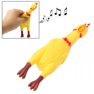 17cm Jouet Intéressant Soulagé Du Stress Poule Criante Shrilling Poulet Soulagement Pressé Cadeau SH02041424-20