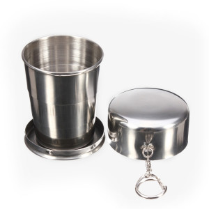 Taille de la tasse extérieure rétractable en acier inoxydable: 85 x 72 x 72 mm (grande) SH4244493-20