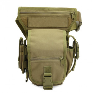 Swat Waist Pack Outdoor Sport Ride Leg Bag Waterproof Drop Pouch Bag (Khaki) SH5817267-20