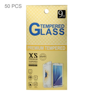 Boîte de papier d'emballage de paquet de protecteur d'écran de film de verre trempé de 50 PCS, taille: 18 x 9 x 0,1 cm SH1006169-20