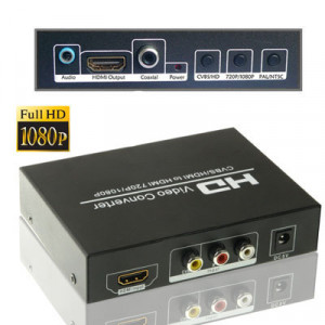 Convertisseur AV / HDMI vers HDMI (Noir) SH03801236-20