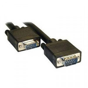 3m de qualité normale VGA 15Pin mâle à VGA 15Pin câble mâle pour moniteur CRT (noir) S31012267-20