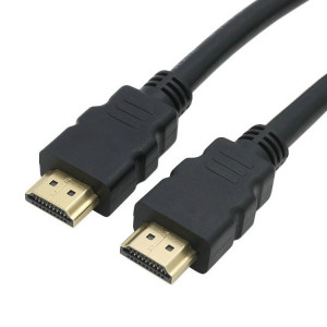Câble HDMI plaqué Or HDMI 1.4 / Supporte 3D 1.5m CHDMVM1-20