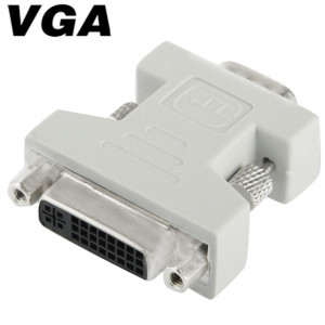 DVI-I 24 + 5 Broches Femelle à VGA 15 Broches Convertisseur Mâle Adaptateur SD0471996-20
