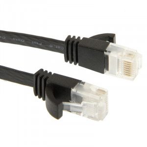 Câble réseau LAN ultra-fin et plat pour réseau CAT6, longueur: 5 m (noir) SH7292860-20