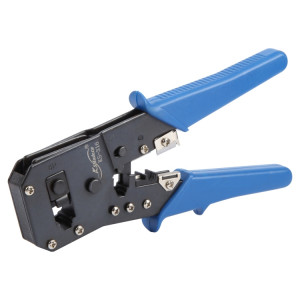 Outil de sertissage réseau multifonction KS-316 RJ45-RJ12-RJ11 (bleu) SH733L941-20