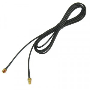 Edition reliée, câble RP-SMA mâle à femelle (câble d'extension d'antenne 174), longueur de câble: 3 m SH8113227-20