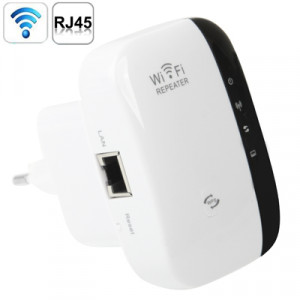 Extender de gamme de répéteur de WIFI 802.11n de WIFI 802.11n de prise de 300Mbps d'UE (WS-WN560N2) (blanc) SH0949571-20