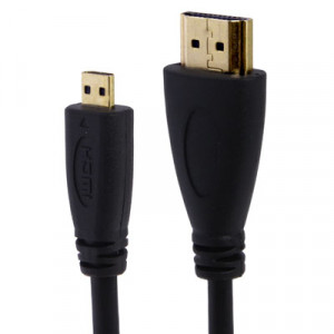 Câble micro HDMI vers HDMI 19 broches de 1,5 m, version 1.4 (noir) SH10321591-20