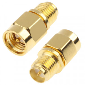 Adaptateur SMA Male ver RP-SMA Female (plaqué or) SS18581201-20