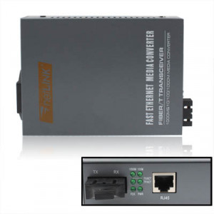 Émetteur-récepteur optique adaptatif Gigabit multimode 10/100 / 1000M SH2001152-20