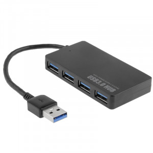 Indicateur LED USB 3.0 Super Hub Portable 5 Ports 5Gbps Remplacement à chaud, Signal USB3.0 clair SP22301660-20