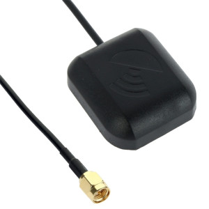 Adaptateur de montage de base magnétique pour récepteur actif d'antenne GPS pour véhicule Connecteur mâle SMA aérien, longueur de câble: 3 m SH22381800-20