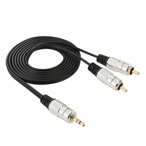 Jack stéréo 3,5 mm à câble audio RCA mâle 2, longueur: 1,5 m S366631720-20