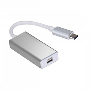 Câble adaptateur USB-C / Type-C 3.1 vers Mini 10cm, Pour MacBook 12 pouces, Chromebook Pixel 2015, Tablet PC Nokia N1 (Argent) SH562J1325-20