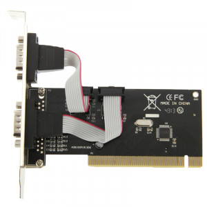 Carte contrôleur hôte PCI vers série à 2 ports (noir) SC10061909-20